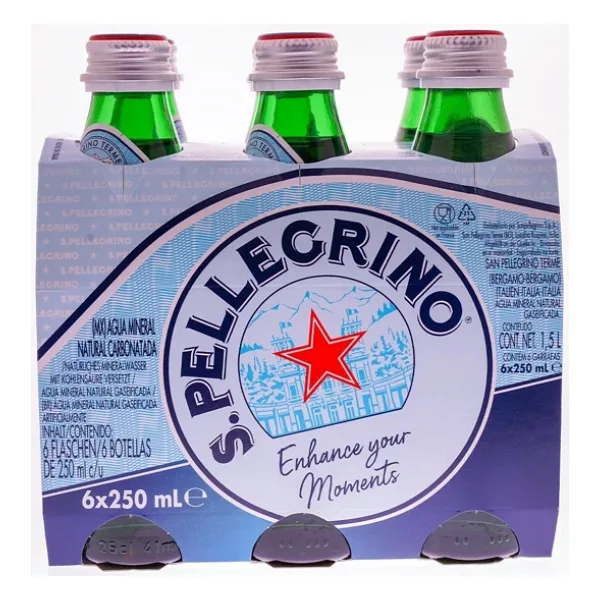 San Pellegrino Doğal Mineralli Su 6x250 ml