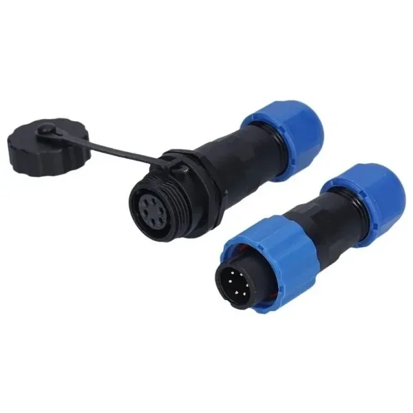 SD13 6 Pin 13mm Su Geçirmez Konnektör Takımı