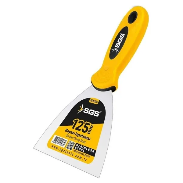 Sgs 586 125 mm Paslanmaz Çelik Spatula