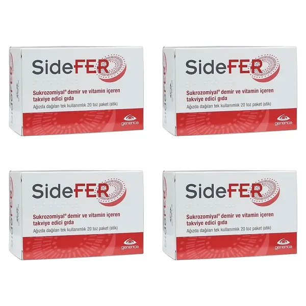 Sidefer 20 Sticks 4 Adet