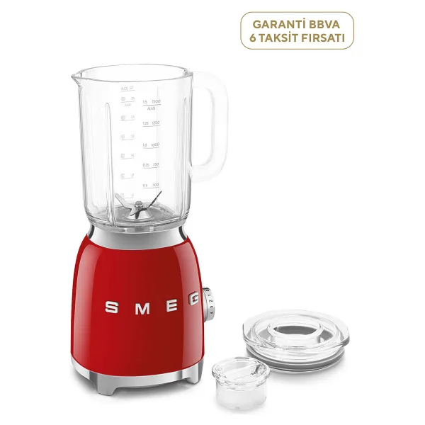 Smeg BLF03RDEU Kırmızı 800 W Sürahi Blender
