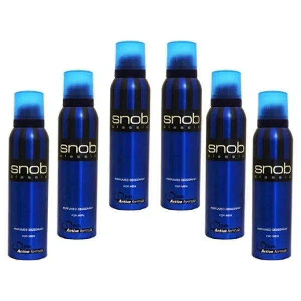 Snob For Men Classic Deodorant 150ml 6 Adet
