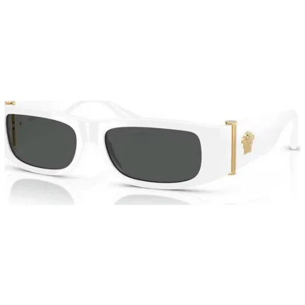 Versace VE4476U 545987 White-Dark Grey Erkek Güneş Gözlüğü