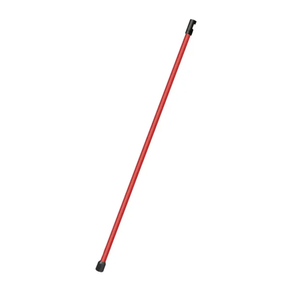 Vileda Katlanır Mop Yedek Sapı - Pratik Tasarım, Kırmızı, 125 cm, Ergonomik Kullanım Kolaylığı - Tekli
