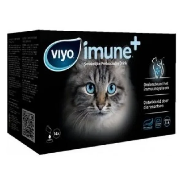 Viyo Immun Plus Kedi 14'lü Paket 420 ml Lezzetli Prebiyotik İçecek Bağışıklık Destekleyici
