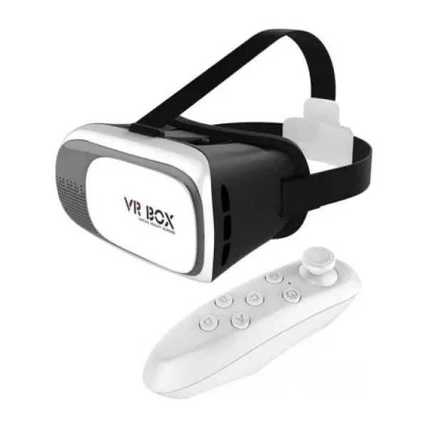Vr Box Kumandalı Beyaz Gözlük