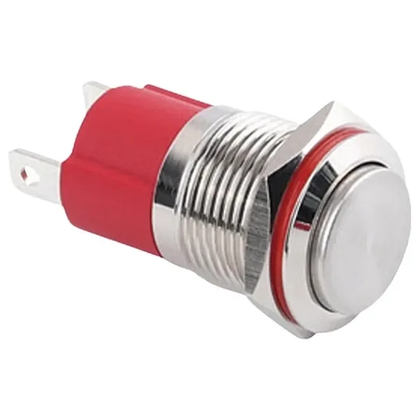 WD16D-G1Z 16mm Çıkık Anahtarlı Metal Buton