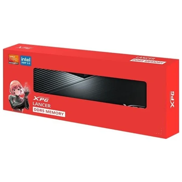 XPG Lancer Black 16 GB 6000 MHz CL30 AX5U6000C3016G-CLABK DDR5 Ram