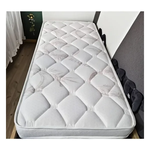 100X200X15 Bambu Kumaş Yaysız Sünger Yatak