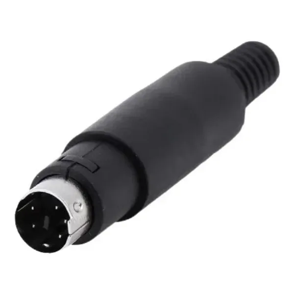 5 Pin Erkek Mini DIN Konnektör