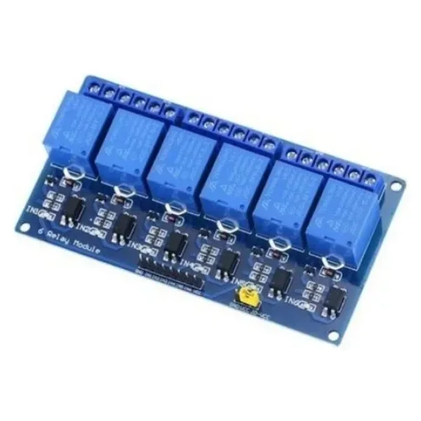 6 Kanal 12V Röle Modülü