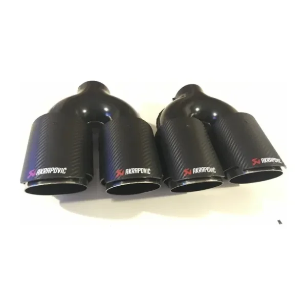Akrapoviç Egzoz Ucu 90mm Çiftli Sağ-sol(1set)