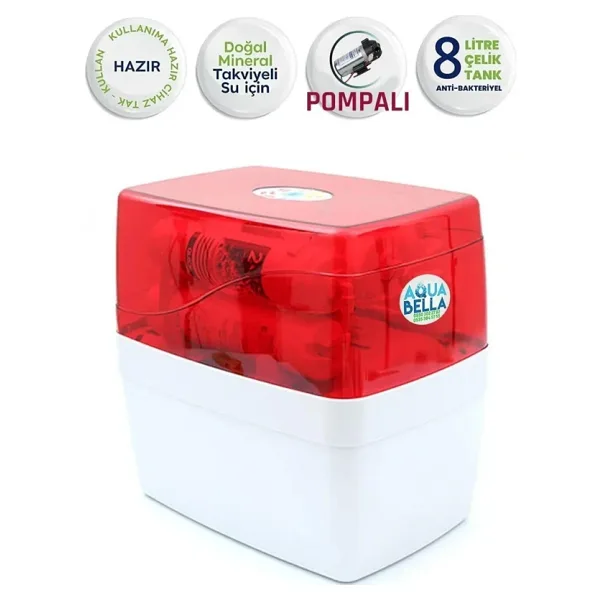 Aqua Bella Crystal Plus Pompalı Su Arıtma Cihazı