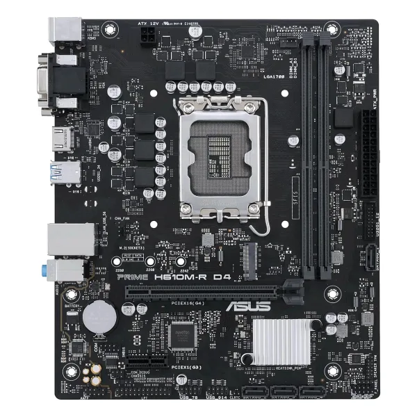 Asus Prime H610M-R D4 Intel LGA1700 DDR4 Micro ATX Anakart