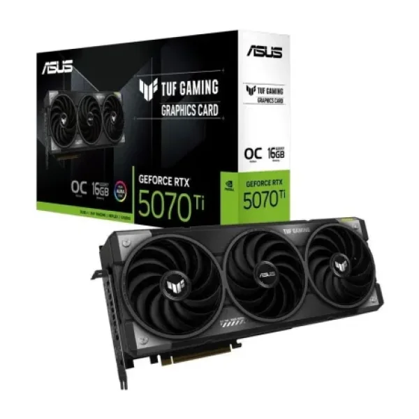 Asus RTX 5070 TI TUF Gaming White OC Edition TUF-RTX5070TI-O16G-WHITE-GAMING 256 Bit GDDR7 16 GB Ekran Kartı