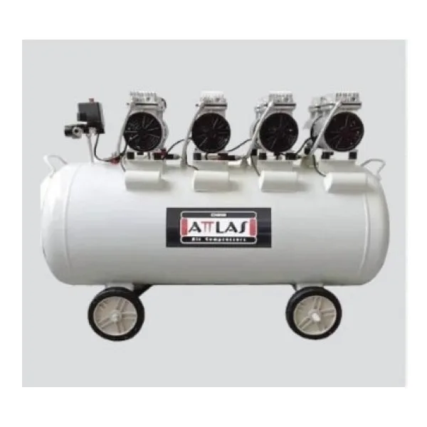 Attlas Sc 40200 J Monofaze Sessiz 200 Lt 8 Bar 4 Hp Kompresör
