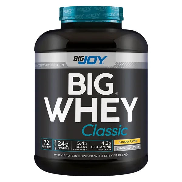 BigJoy Bigwhey Classic 2376 gr Muz Aromalı Whey Protein Tozu