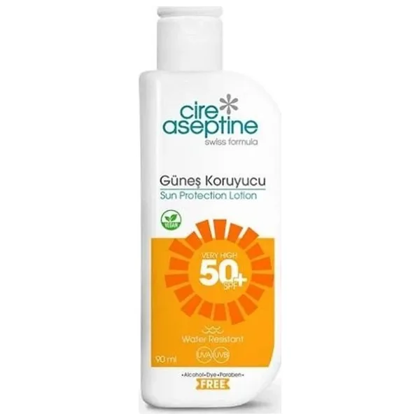 Cire Aseptine 90 ml 50 Faktör Güneş Losyonu