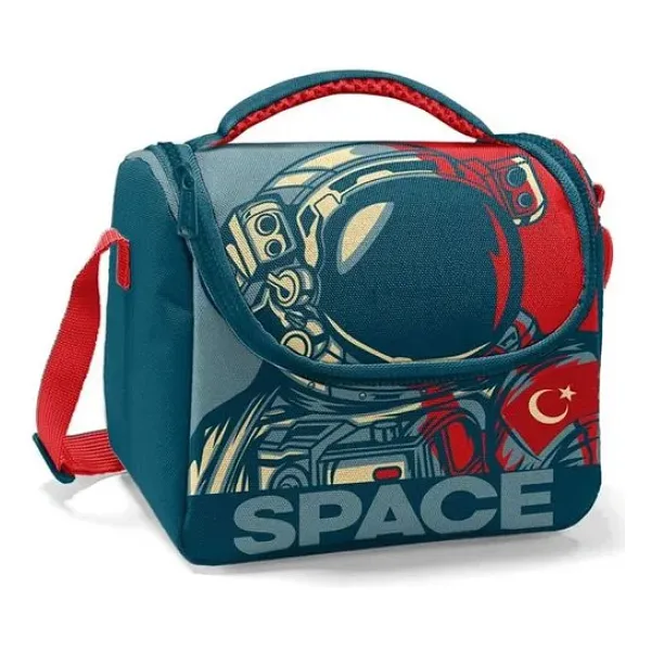 Coral High 11840 Astronot Desenli Termoslu Beslenme Çantası