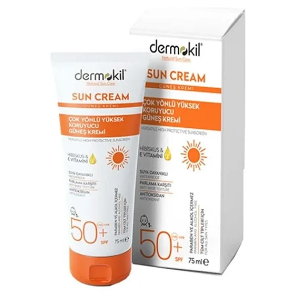 Dermokil Çok Yönlü 75 ml 50 Faktör Güneş Kremi