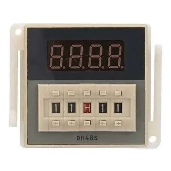 DH48S-2Z 220V Zaman Ayarlı Röle Modülü - Çift Çıkışlı