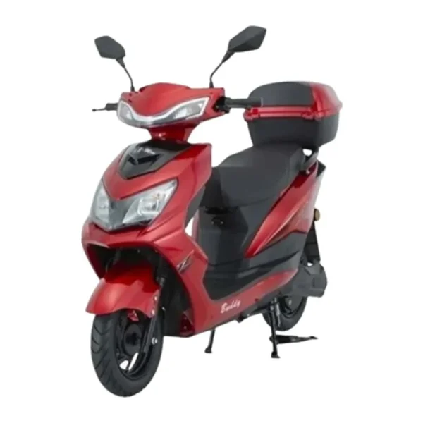 E-Mon Buddy 1200 W Elektrikli Motosiklet Kırmızı