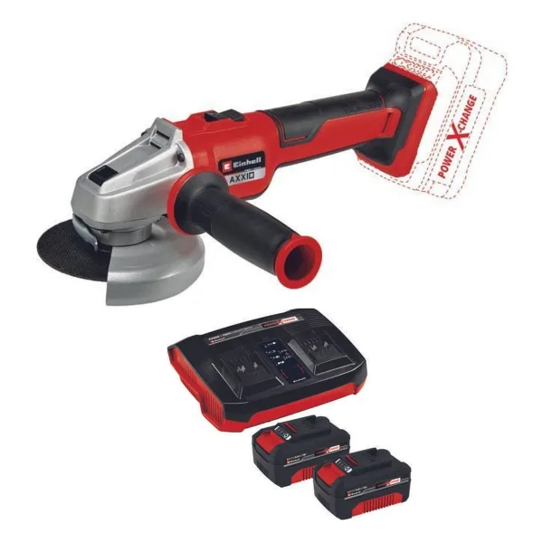Einhell Axxio 18/115 Q Çift Akülü 4 Ah Taşlama Makinesi