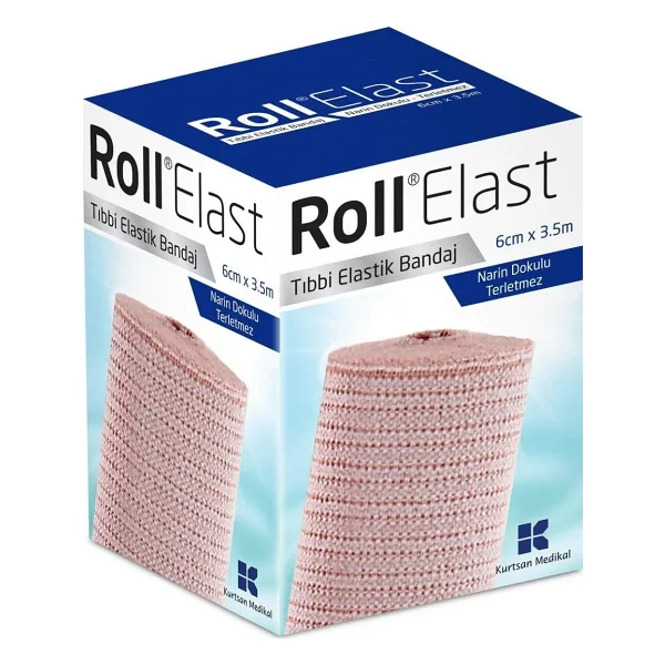 Elast Ten Rengi 6Cmx3.5M Tıbbi Elastik Bandaj