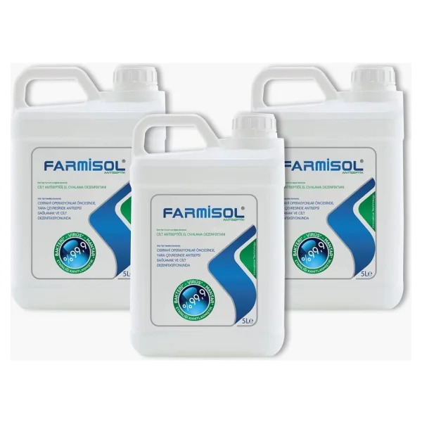 Farmisol Antiseptik 5 Litre 3 Adet - Dezenfektan