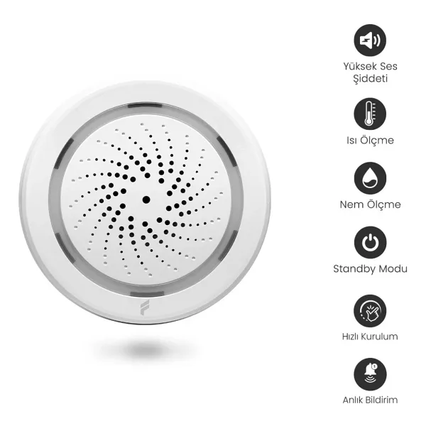 Fonri Wi-Fi Akıllı İç Ortam Siren