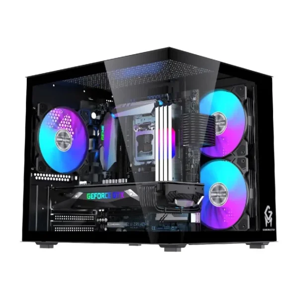 Game Master GM-X1 RGB Fanlı Siyah Micro ATX Oyuncu Kasası