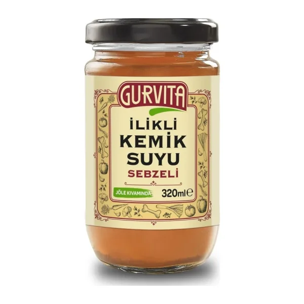 Gurvita Sebzeli İlikli Kemik Suyu 320 ml