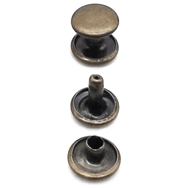 hapshoe 5 MM 00 No Antik Renkli 30 Adet Perçin Rivet