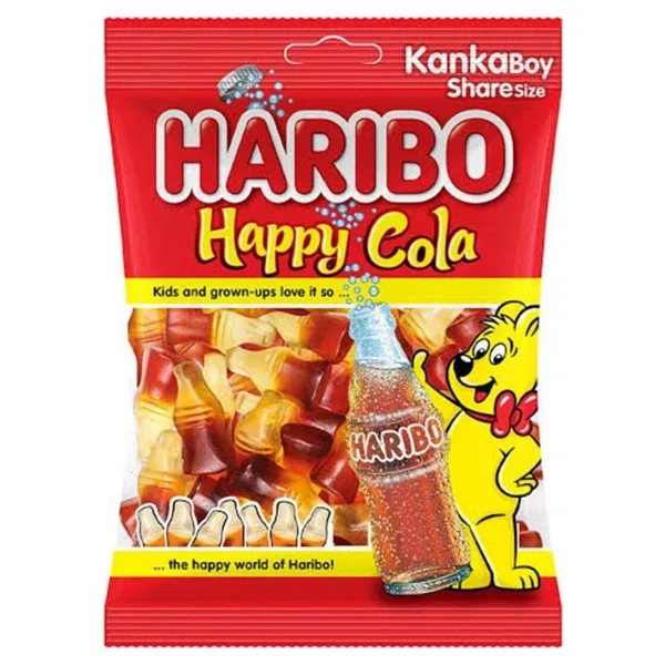 Haribo Happy Cola Jelibon 80 gr