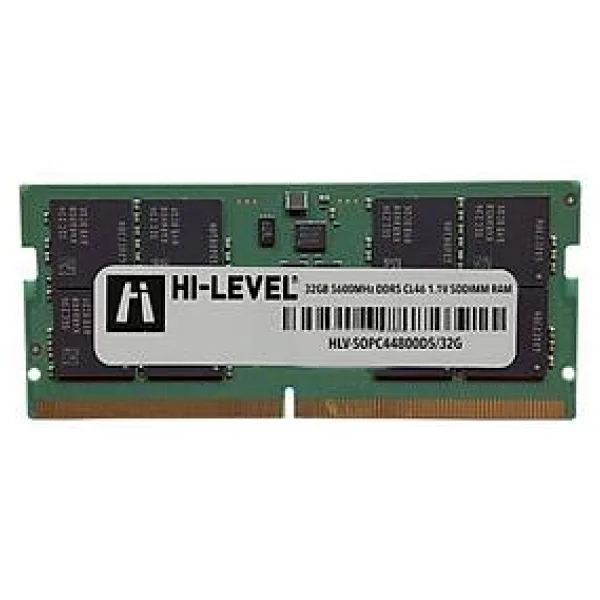 Hi-Level 32 GB 5600 MHz DDR5 CL46 HLV-SOPC44800D5-32G Ram