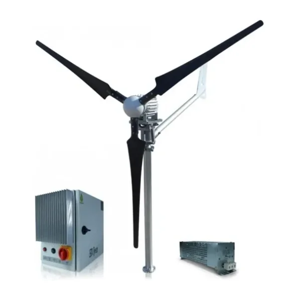 İsta Breeze Set i1500W Windsafe Korumalı 48V Rüzgar Türbini + Wind Pro Şarj Kontrol