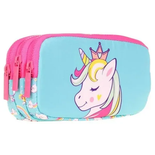 Kaukko L8155 Toys Unicorn 3 Bölmeli Kalemlik