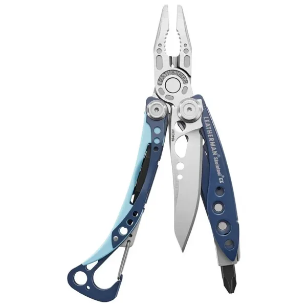 Leatherman Skeletool CX Mavi 7 Fonksiyonlu Çok Amaçlı Çakı