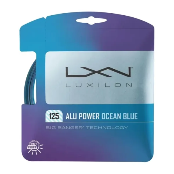 Luxilon Alu Power Big Banger 125 Ocean Blue Tenis Kordaj Teli 12m