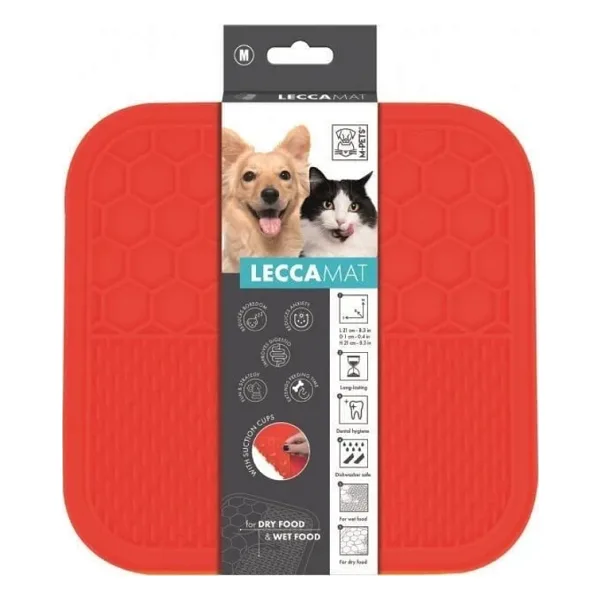 M-Pets Lecca Medium Kırmızı Sıvı Ödül Matı