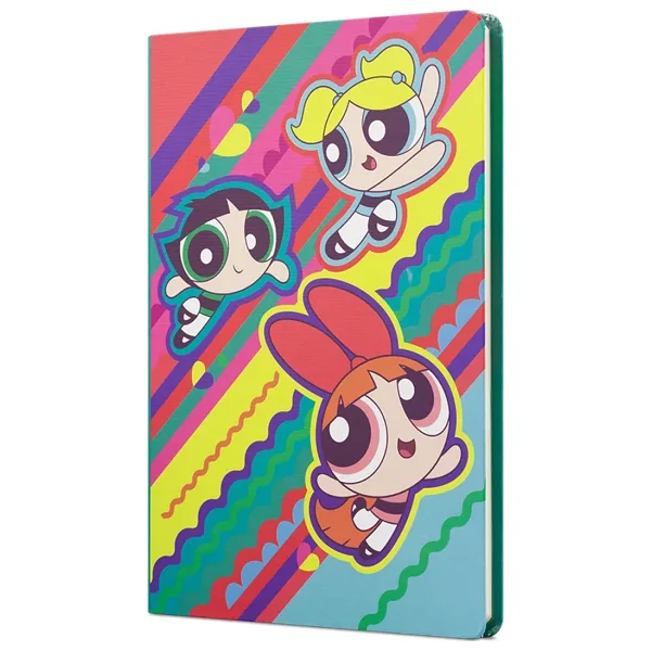 Mabbels The Powerpuff Girls Sert Kapak Butik Not Defteri Yeşil 80 Yaprak Çizgisiz 15X21Cm Dft-388142