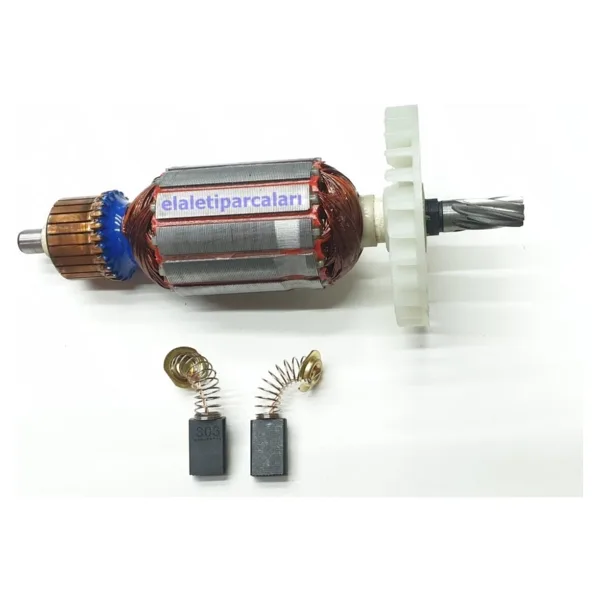 Makita Tipi HS 7601 Endüvi Rotor Kollektör ve Kömürü