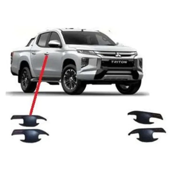 Mitsubishi L200 2019 Sonrası Dış Kapı Kolu İç Kaplama Abs Siyah