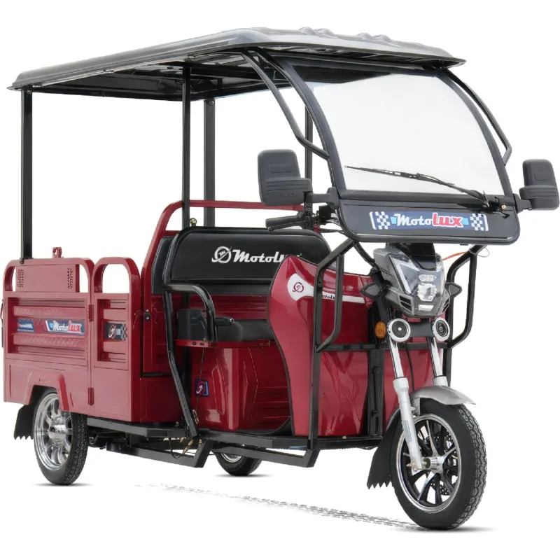 Motolux Fayton 8200 Kabinli 3 Tekerlekli Elektrikli Motosiklet