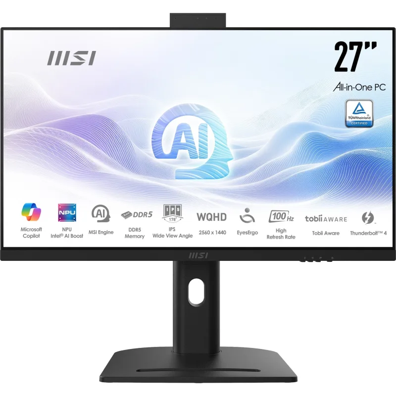 MSI Modern AM273QP AI 1UM-254XEU Ultra 5 125H 16 GB 1 TB SSD Arc Graphics 27" QHD All in One PC