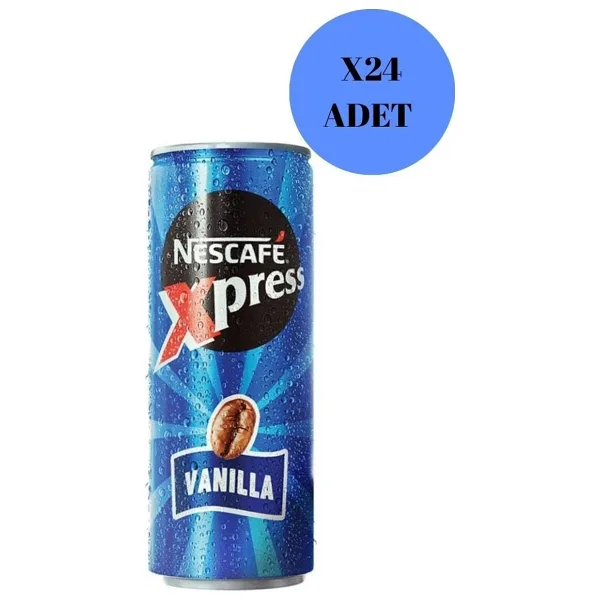 NESCAFE XPRESS Vanilla Soğuk Kahve 250ml x24