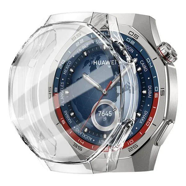 Nezih Case Huawei Watch GT 5 Pro 46mm Uyumlu TPU (Yumuşak Silikon) Kasa Koruyucu