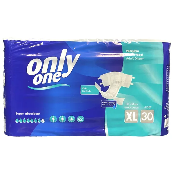 Onlyone Belbantlı Ekstra Büyük Boy XL 30'lu Hasta Bezi