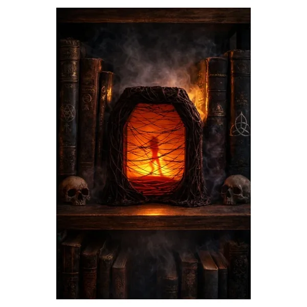 Otscraft Studio Stranger Things Portal Book Nook Kitap Köşesi Kitaplık Süsü