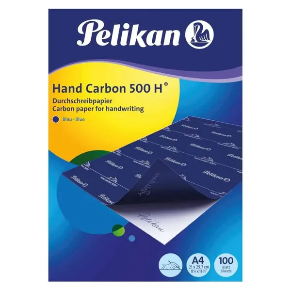 Pelikan Karbon Kağıdı Hand 500H Mavi